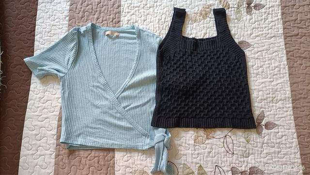 Top Croc, Jerseys cortitos y vestido 4€