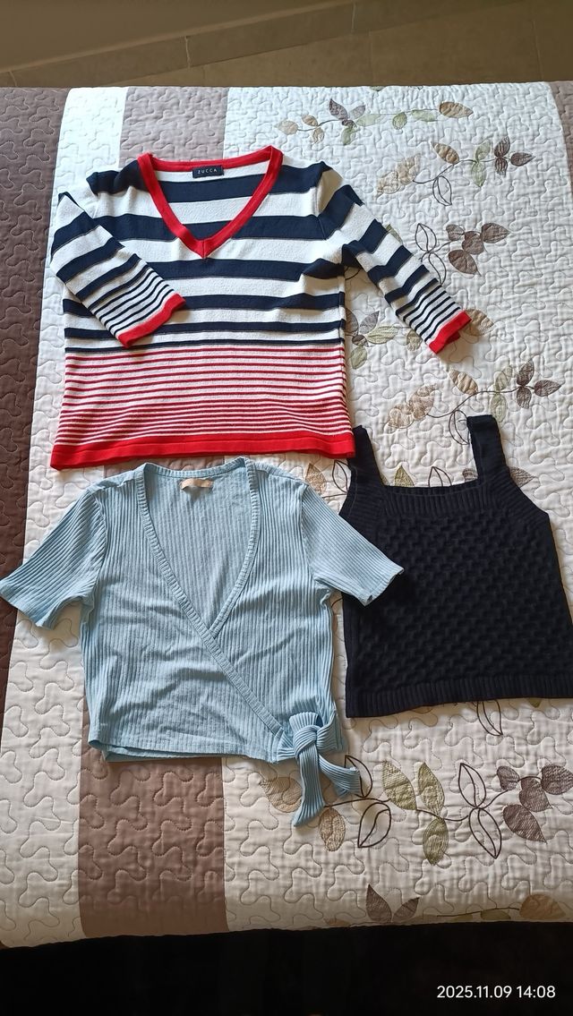 Top Croc, Jerseys cortitos y vestido 4€
