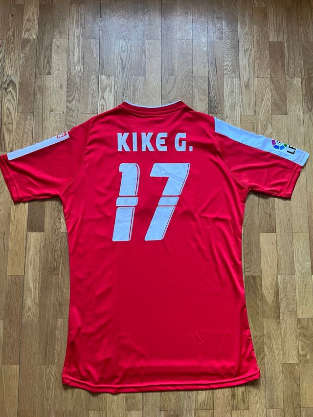 Camiseta Match Worn Kike García 17 Real Murcia