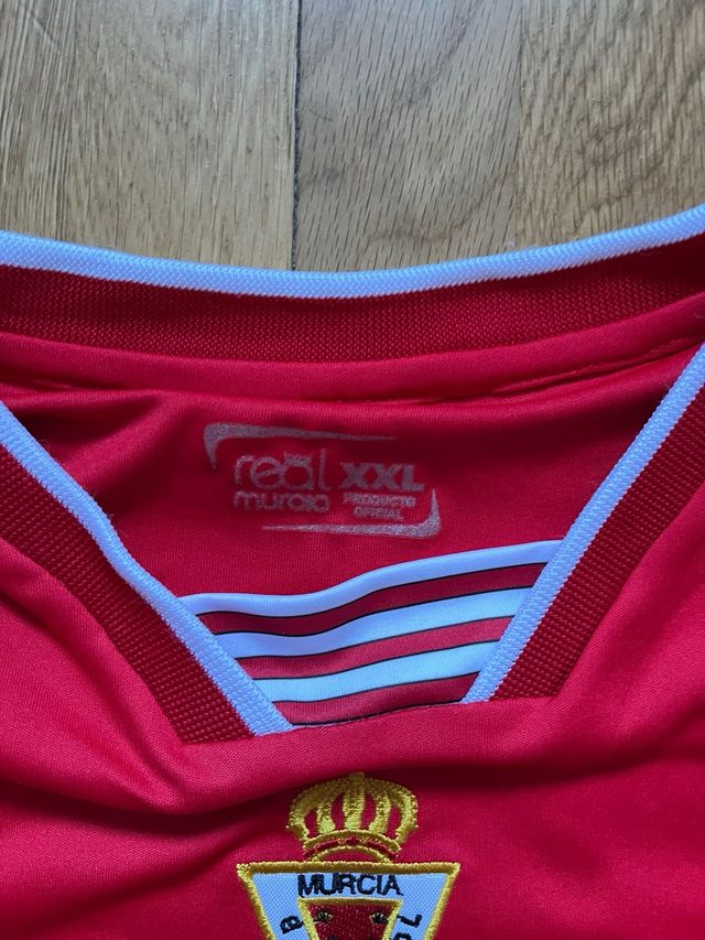 Camiseta Match Worn Kike García 17 Real Murcia