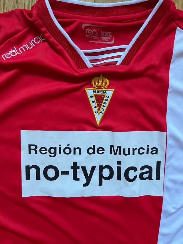 Camiseta Match Worn Kike García 17 Real Murcia
