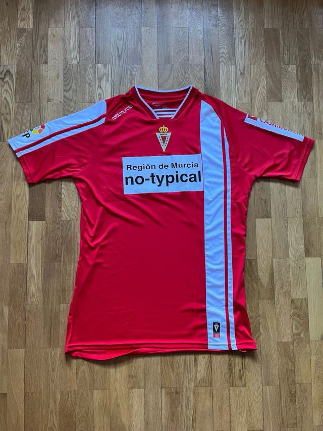 Camiseta Match Worn Kike García 17 Real Murcia