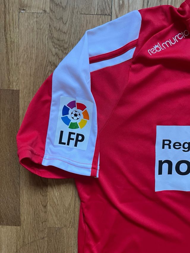 Camiseta Match Worn Kike García 17 Real Murcia