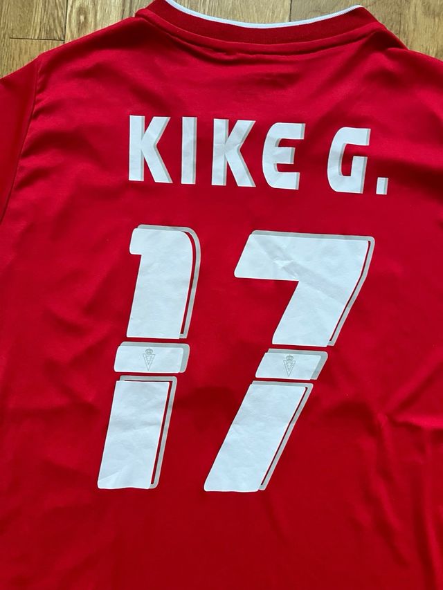 Camiseta Match Worn Kike García 17 Real Murcia