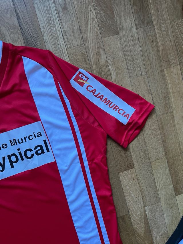 Camiseta Match Worn Kike García 17 Real Murcia