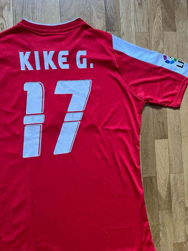 Camiseta Match Worn Kike García 17 Real Murcia