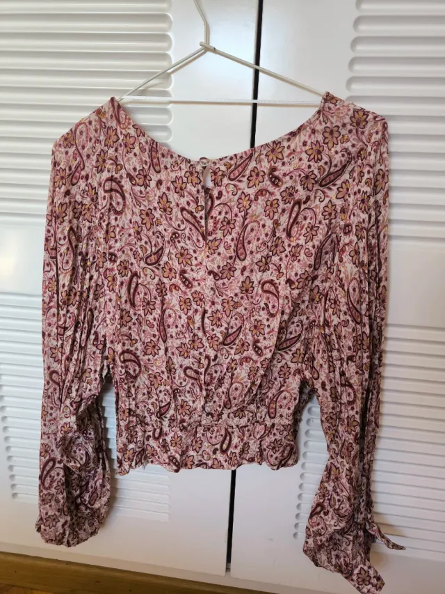 Camisa "Fórmula jóven", manga larga estampada M/38