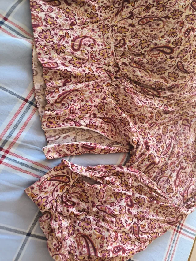 Camisa "Fórmula jóven", manga larga estampada M/38