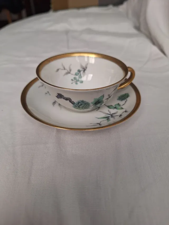 Taza y platillo Porcelanas Bidasoa