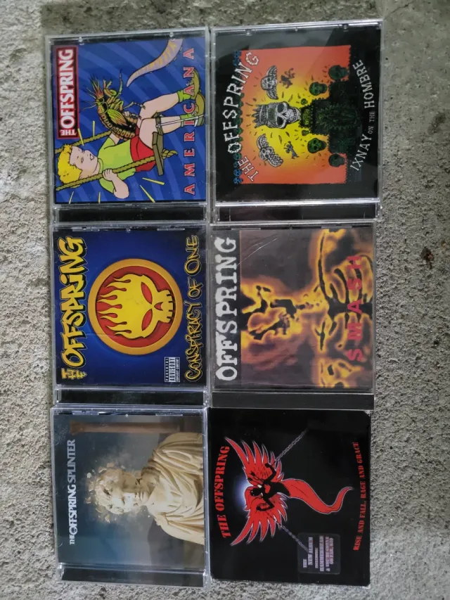 Lote 5 CDs The Offspring
