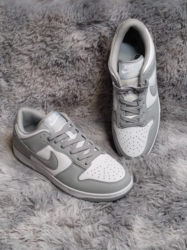 Zapatillas deportivas Low Gris y Blanco