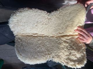 Mantilla Salva Cruz para montura de caballo Lana