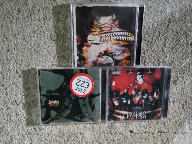 Lote 3 CDs Slipknot Heavy Metal