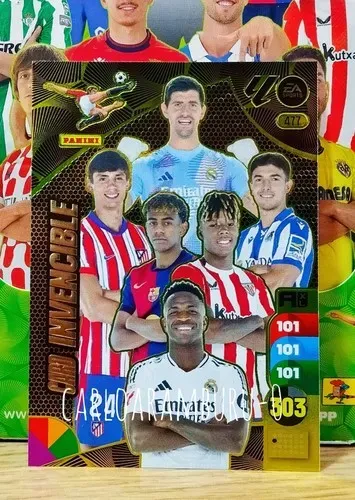 Carta Adrenalyn XXL 2024-25 Invencible