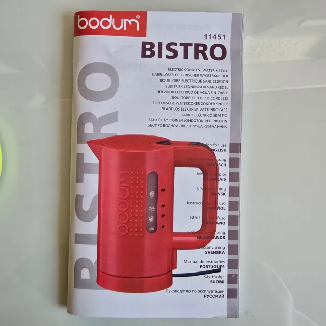 Tetera Eléctrica Bodum Bistro Verde