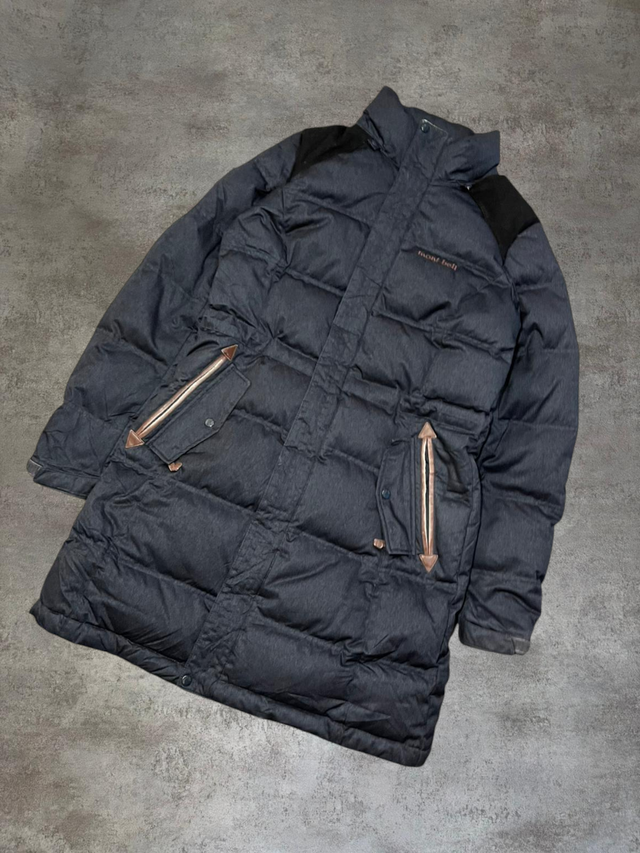 Montbell Long Coat OutDoor Navy Blue Exclusive Edi