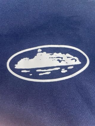 Sudadera Corteiz cremallera azul