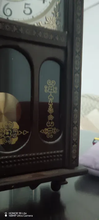 Reloj de pared Manix vintage. Antigüedades