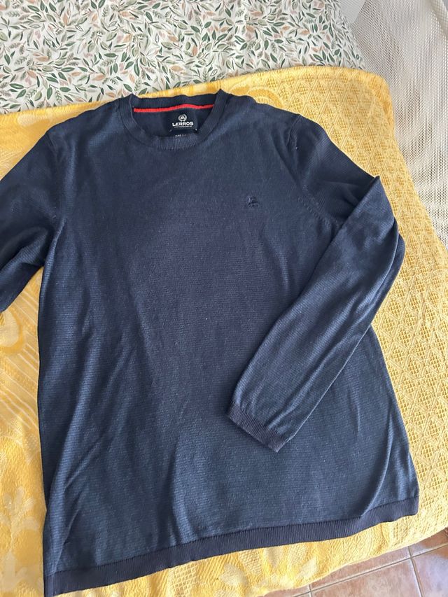 Jersey Lerros Azul Marino Talla S