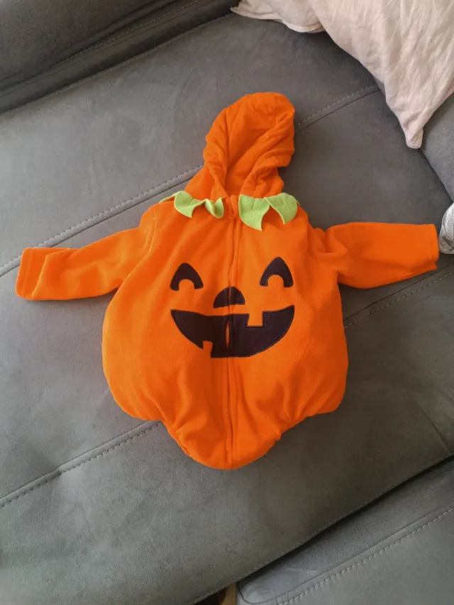 Disfraz Calabaza Bebé Talla 9/12 meses