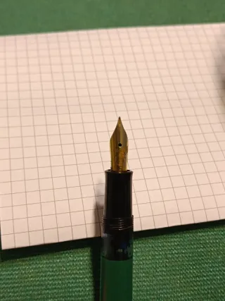 Set Penna Pelikan M150/481 + Inchiostro pennino F.