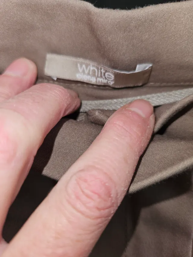 Pantaloni donna Elena Mirò beige