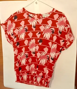 Blusa Minueto Talla M Estampada