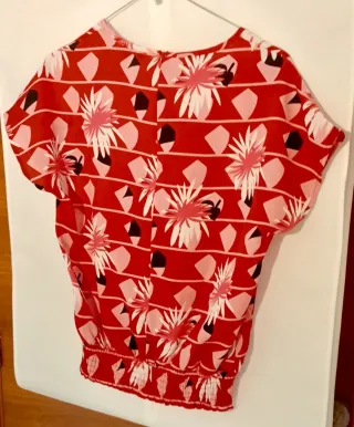 Blusa Minueto Talla M Estampada