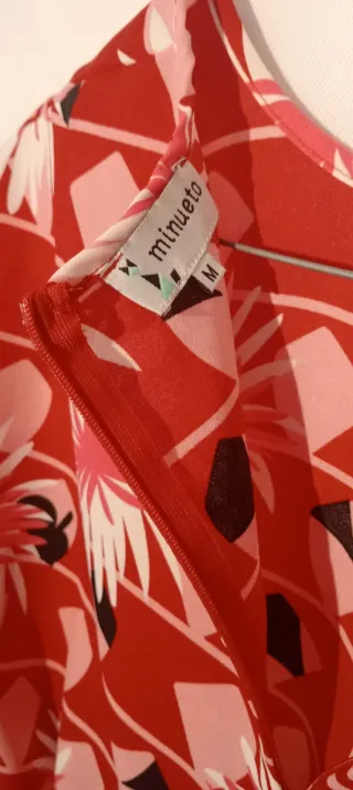Blusa Minueto Talla M Estampada