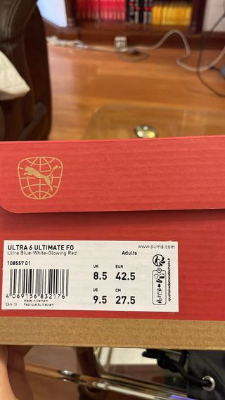 Botas de fútbol Puma Ultra Talla 42.5 Nuevas