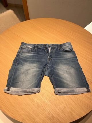 Pantalones vaqueros cortos azules