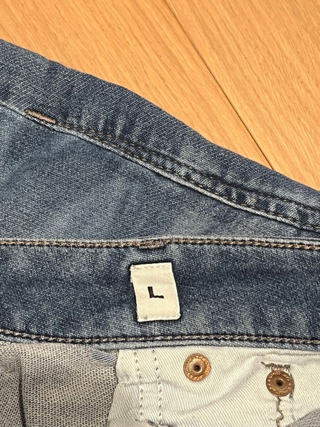 Pantalones vaqueros cortos azules