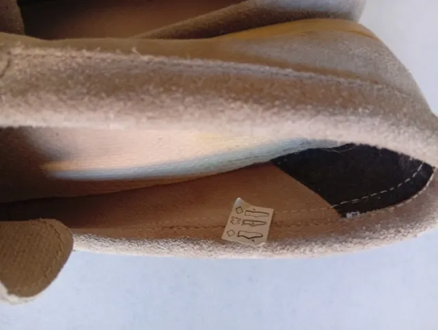 Zapatos Mocasines Beige Ante