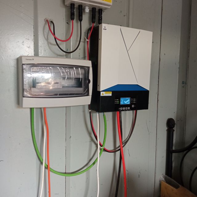 Contenedor caseta de hierro