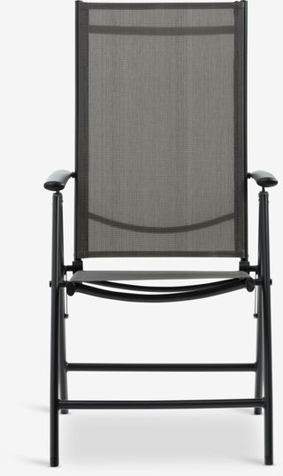 Silla plegable gris