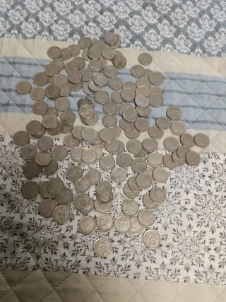 Monedas 5 Pesetas Franco Antiguas