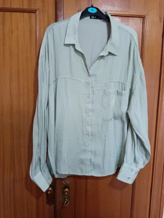 Camisa verde mujer
