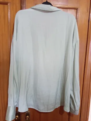 Camisa verde mujer