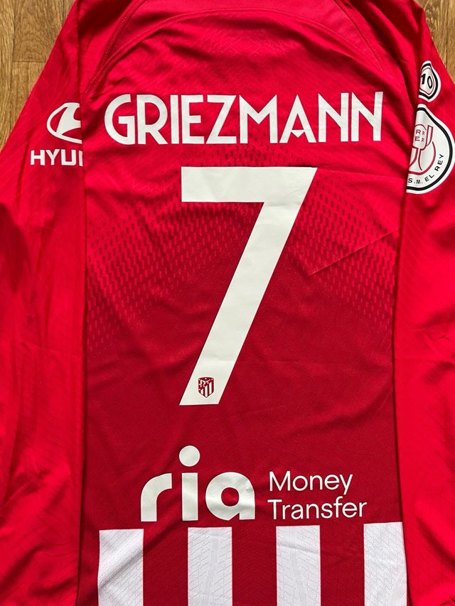 Camiseta Match Worn Griezmann Copa del Rey