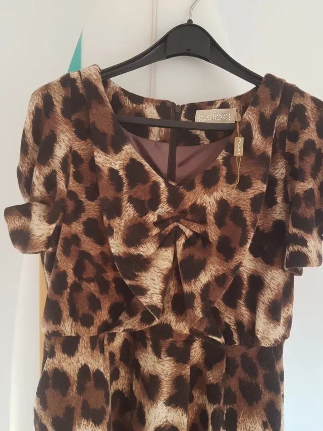 Vestido BDBA Talla L Animal Print