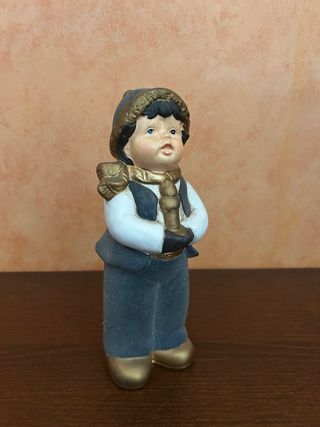 Statuetta Cantore Natalizio