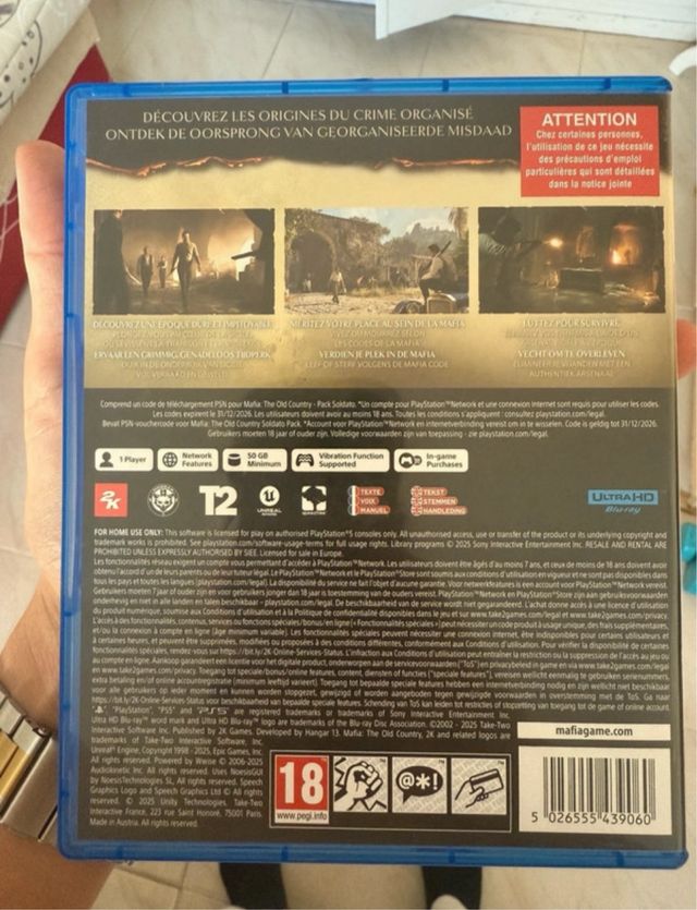 Mafia: The Old Country PS5 Juego