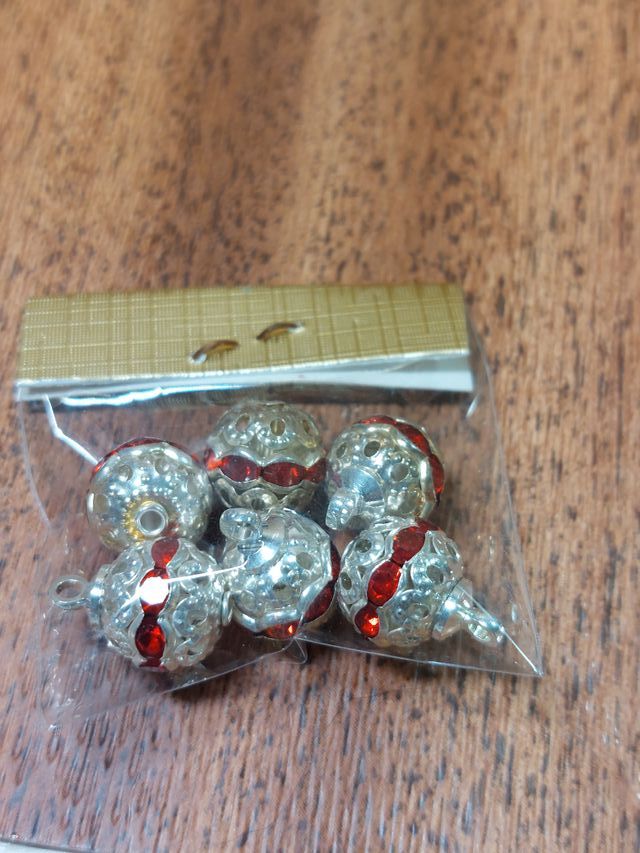 6 Bolas Navidad Escala 1:6 Handmade