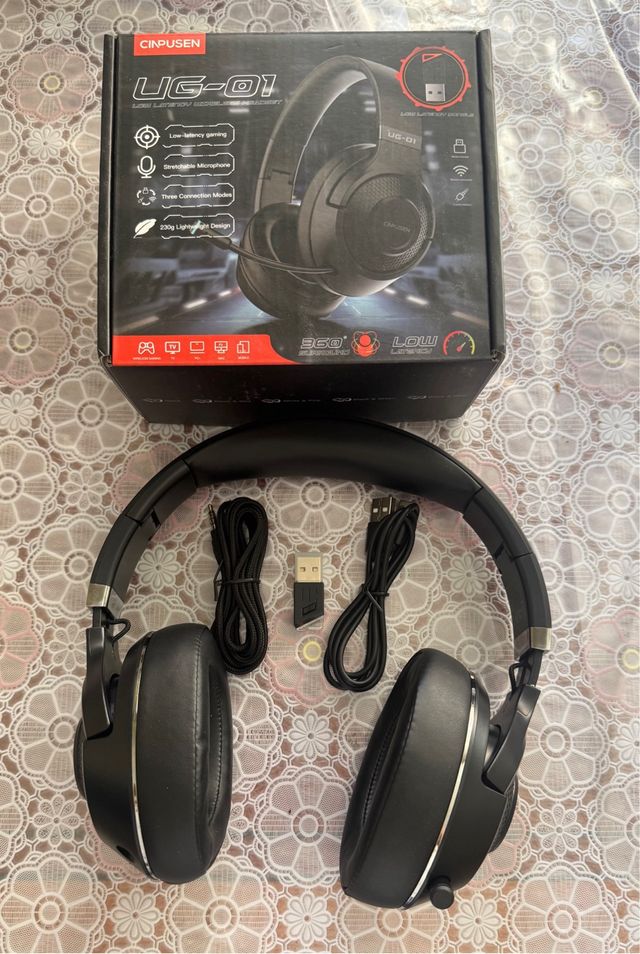 Auriculares Gamer CINPUSEN UG-01 Bluetooth