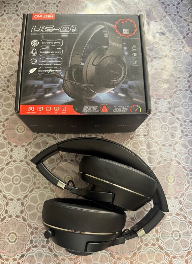 Auriculares Gamer CINPUSEN UG-01 Bluetooth