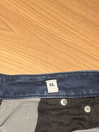 Pantalones cortos vaqueros azules