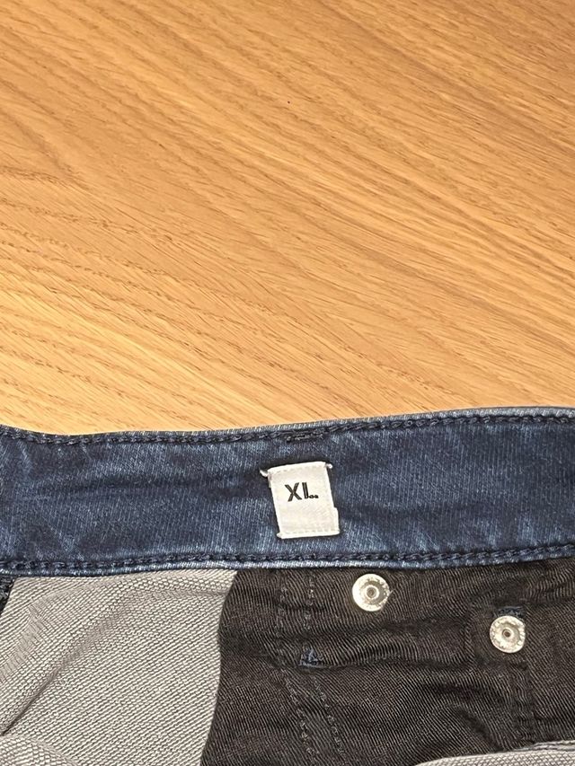 Pantalones cortos vaqueros azules