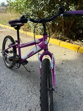 Bicicleta Morada Infantil