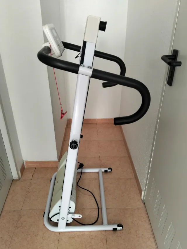 Cinta de correr blanca