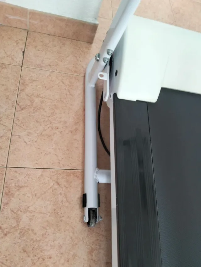 Cinta de correr blanca